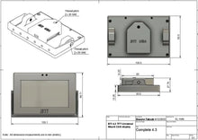 Load image into Gallery viewer, BTI 4.3 Multi-Integration Touch Screen Display 93-98 Supra & Universal