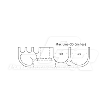 Load image into Gallery viewer, PHR Under-Car Fuel Line Hangers for 93-98 Toyota Supra