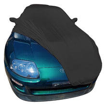 Load image into Gallery viewer, Black Satin Shield Indoor Car Cover For 93-98 Toyota Supra