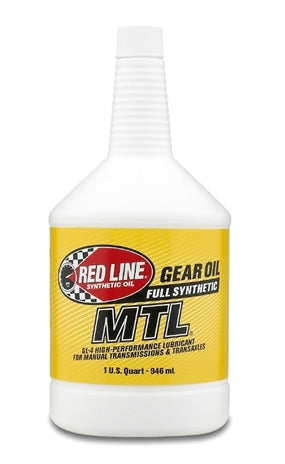 Red Line Gear Oil MT-90 75W90 GL-4 1qt.