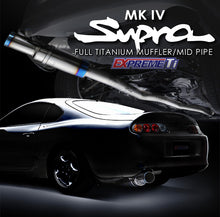 Load image into Gallery viewer, Tomei Expreme Ti FULL TITANIUM 4" Exhaust 93-98 Toyota Supra JZA80