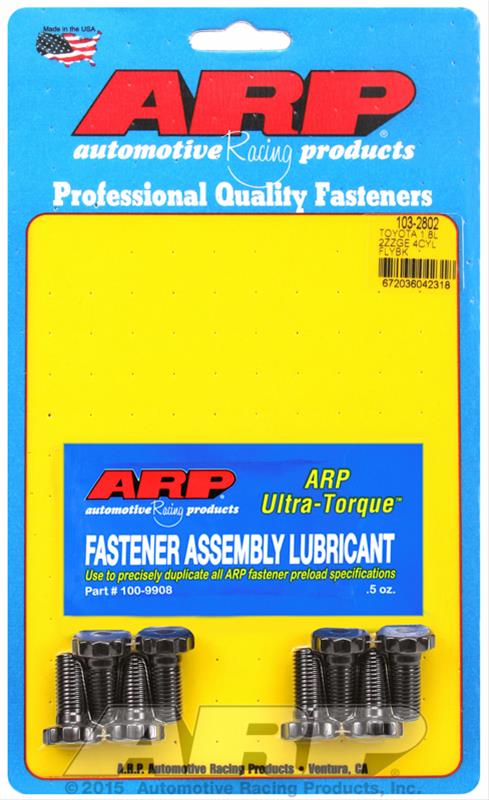 ARP Pro Series Flywheel Bolts, Toyota 1.8L, M10x1.25, Set of 8