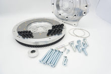 Load image into Gallery viewer, Autosports Engineering 2JZGTE 2JZ 1JZ 2JZGE Engine to 350Z CD009 6-speed Transmission Adapter &amp; Flywheel Combo