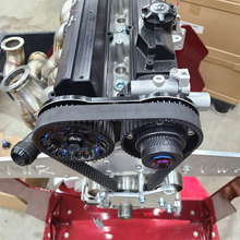 Load image into Gallery viewer, PHR Billet Timing Back Plate With Cam Seal Retainers for 2JZ