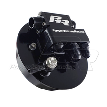 Load image into Gallery viewer, PHR V3 CNC Dual Walbro Fuel Pump Hanger for Nissan S14, S15, R33, R34 *Pumps Not Included*