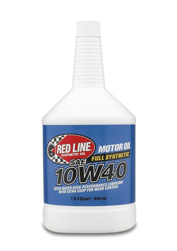 Red Line 10W40 Full Synthetic Motor Oil Quart - Universal