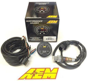 AEM X-Series Wideband UEGO AFR Sensor Controller Gauge Kit - Universal