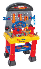 Load image into Gallery viewer, Kids Toy Work Bench With Light Up Engine