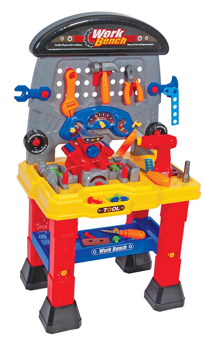 Kids Toy Work Bench With Light Up Engine