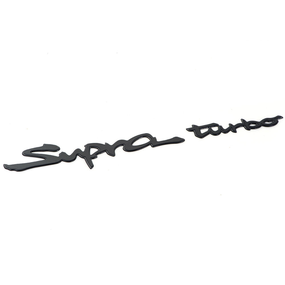 OEM Toyota Supra Turbo Front Bumper & Rear Lift Gate Emblem Set 1993-1998