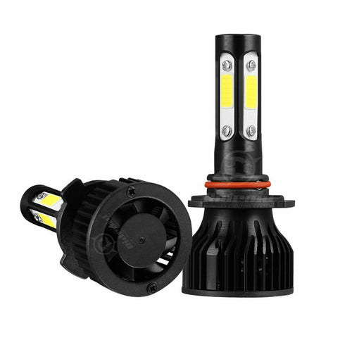 RDR Midnight Series LED Headlights Bulbs Kit (Choose Bulb Size)
