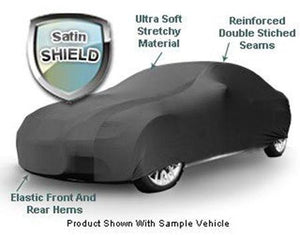 Indoor Black Satin Shield Car Cover For 08-15 Mitsubishi Evo X