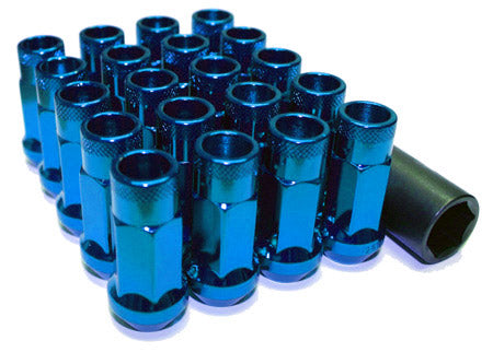 Muteki SR48 Open End Lug Nuts - Blue