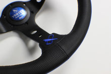 Load image into Gallery viewer, Vertex 10 Star 330mm Steering Wheel Blue