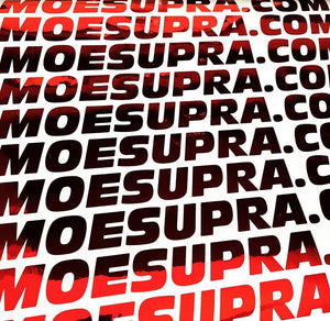 MOESUPRA.COM 2"x17" Decal